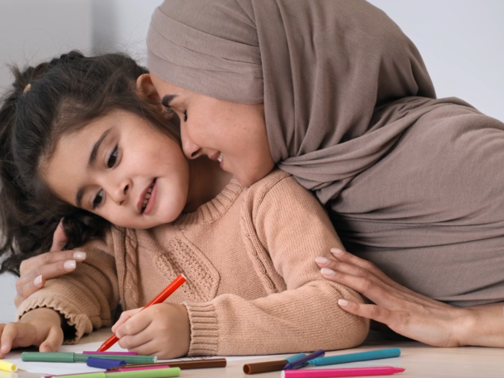 فوتیج مادر و فرزند